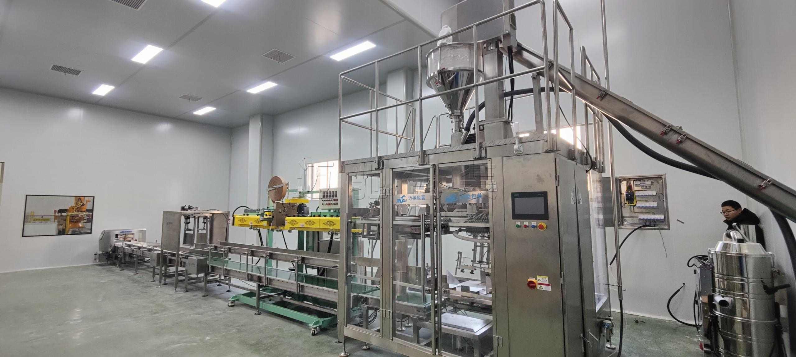 25 公斤粉劑包裝設備適配大袋包裝需求